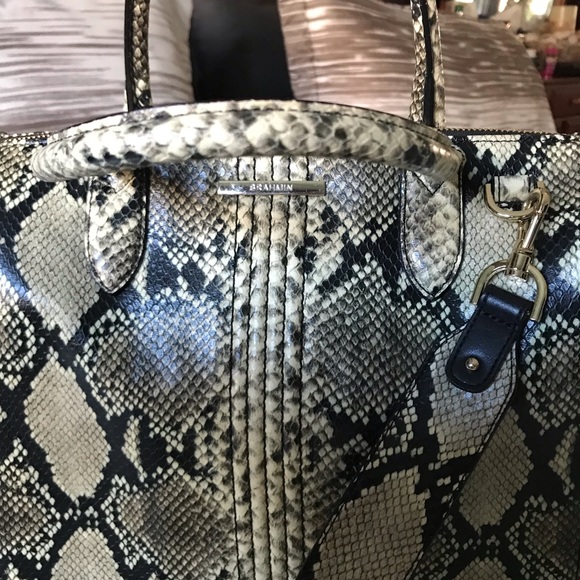 Brahmin Caroline Caviar Felix Genuine Leather - Picture 3 of 10